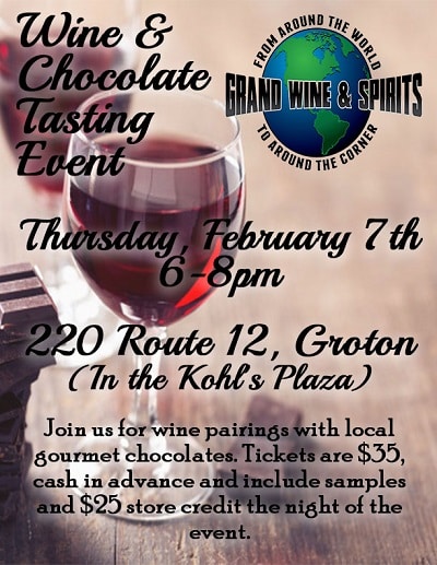 Wine & Chocolate Tasting
