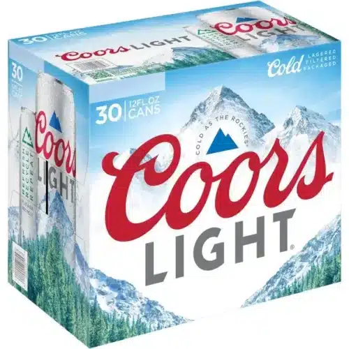 COORS LIGHT CANS 12PK